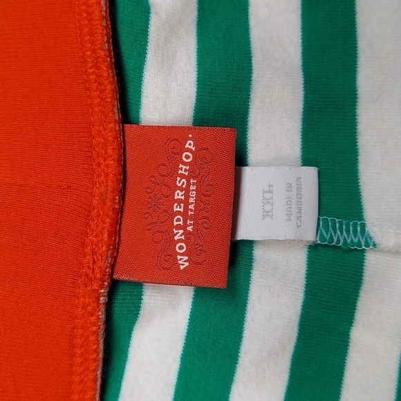 Wondershop at Target Holiday Elf Pajama Top & Bottom Size XXL - Picture 7 of 14